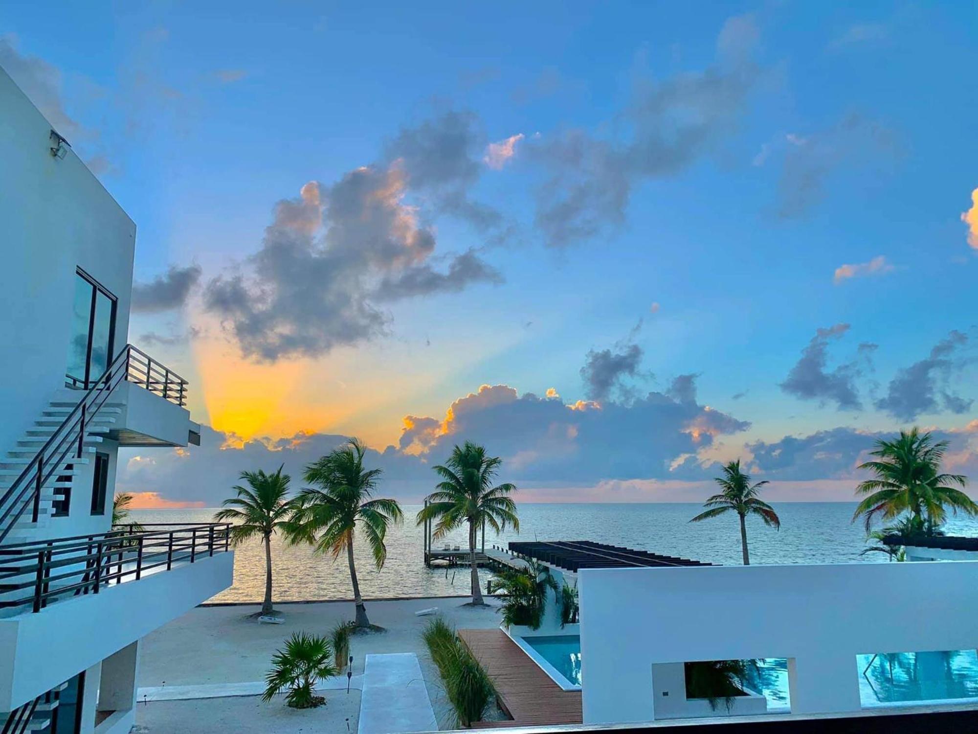 Blu Zen Hotel Caye Caulker Kültér fotó
